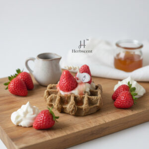 herbscent waffle candle