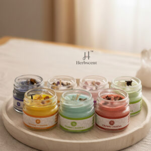 herbscent seven chakras candle