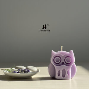 herbscent owl candle