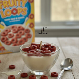 herbscent fruit loops candle