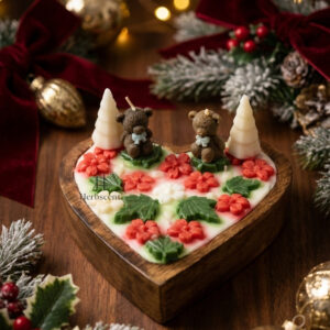 Herbscent Christmas Love Tray Candle