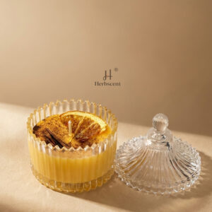Herbscent Candy Jar Candle